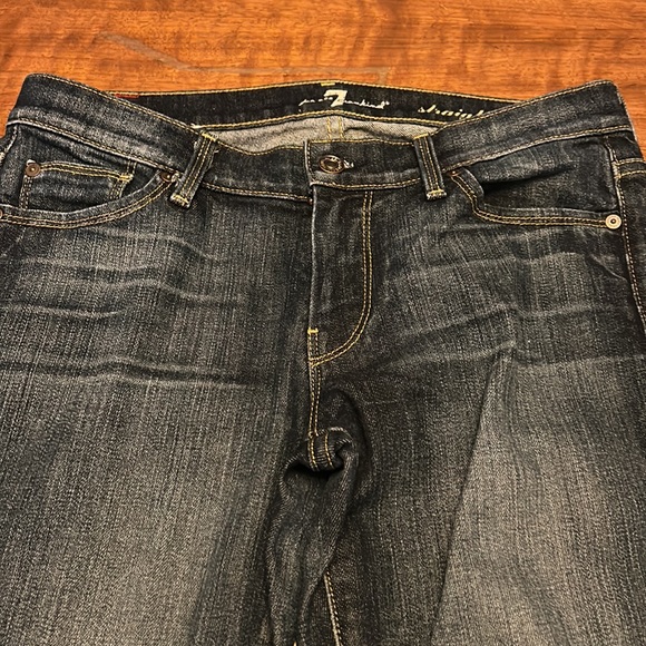 SEVEN FOR ALL MANKIND Straight Leg Jeans - Picture 4 of 6